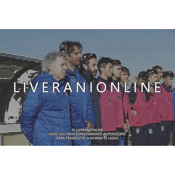 Amichevole Nazionale Under 16 Italia - Turchia 12/12/2018 nella foto: Allenatore Daniele Zoratto con la panchina ©Claudio Zamagni/Agenzia Aldo Liverani