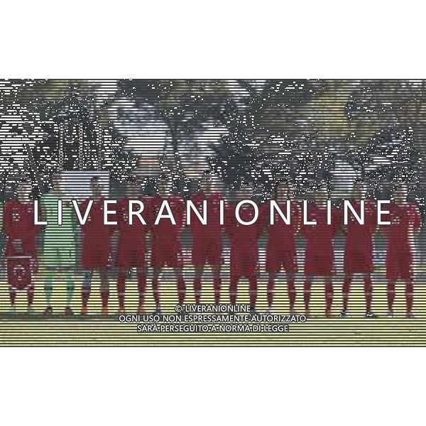 Amichevole Nazionale Under 16 Italia - Turchia 12/12/2018 nella foto: la formazione della turchia under 16 ©Claudio Zamagni/Agenzia Aldo Liverani