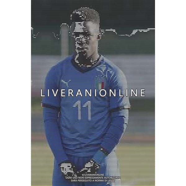 Amichevole Nazionale Under 16 Italia - Turchia 12/12/2018 nella foto: Wilfried Degnand Gnoto (Inter) ©Claudio Zamagni/Agenzia Aldo Liverani