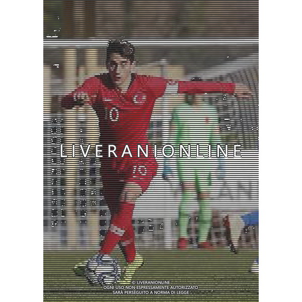 Amichevole Nazionale Under 16 Italia - Turchia 12/12/2018 nella foto: Omer Faruk Beyaz (Turkey) ©Claudio Zamagni/Agenzia Aldo Liverani