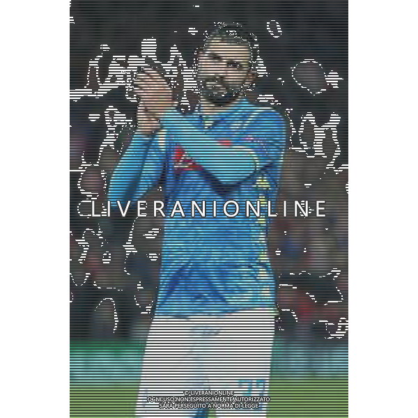 11-12-2018 LIVERPOOL NAPOLI CHAMPIONS LEGUE NELLA FOTO: RAUL ALBIOL FOTO MOSCA, AG.LIVERANI