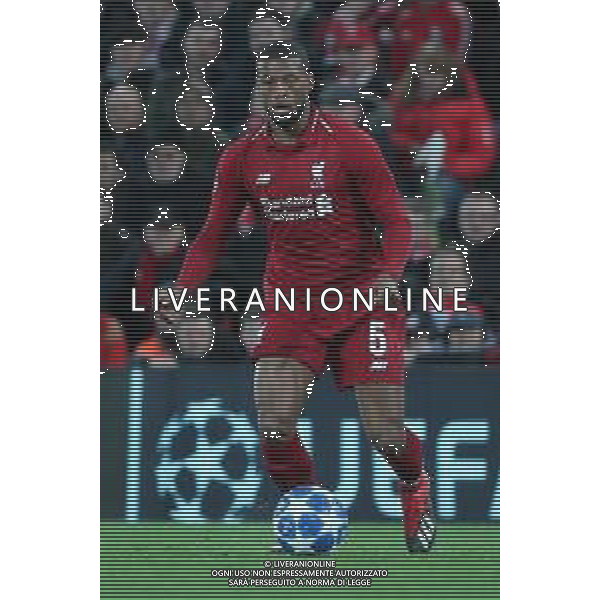 11-12-2018 LIVERPOOL NAPOLI CHAMPIONS LEGUE NELLA FOTO: GEORGINIO WIJNALDUM FOTO MOSCA, AG.LIVERANI