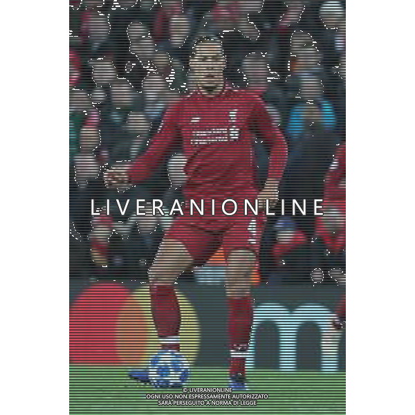 11-12-2018 LIVERPOOL NAPOLI CHAMPIONS LEGUE NELLA FOTO: VIRGIL VAN DIJK FOTO MOSCA, AG.LIVERANI