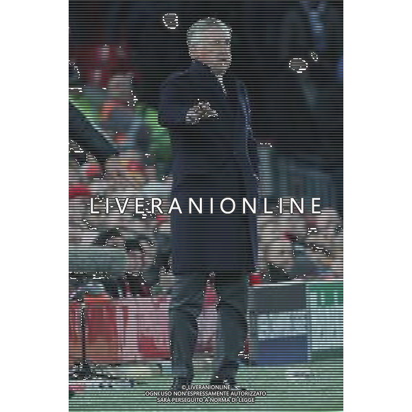 11-12-2018 LIVERPOOL NAPOLI CHAMPIONS LEGUE NELLA FOTO: CARLO ANCELOTTI FOTO MOSCA, AG.LIVERANI