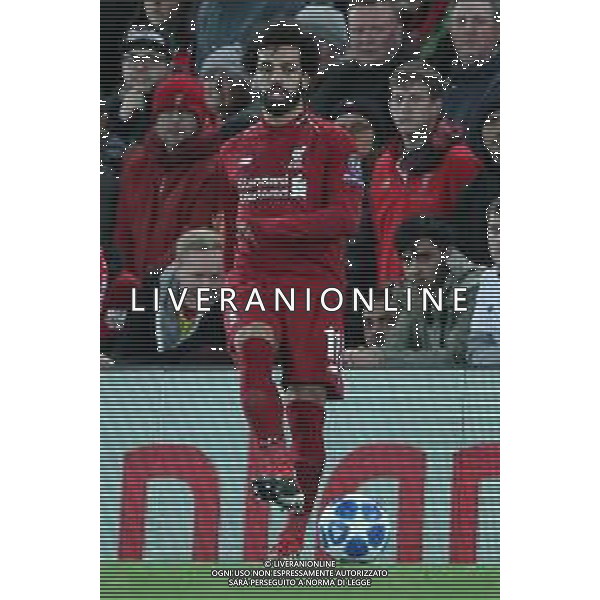 11-12-2018 LIVERPOOL NAPOLI CHAMPIONS LEGUE NELLA FOTO: MOHAMED SALAH FOTO MOSCA, AG.LIVERANI