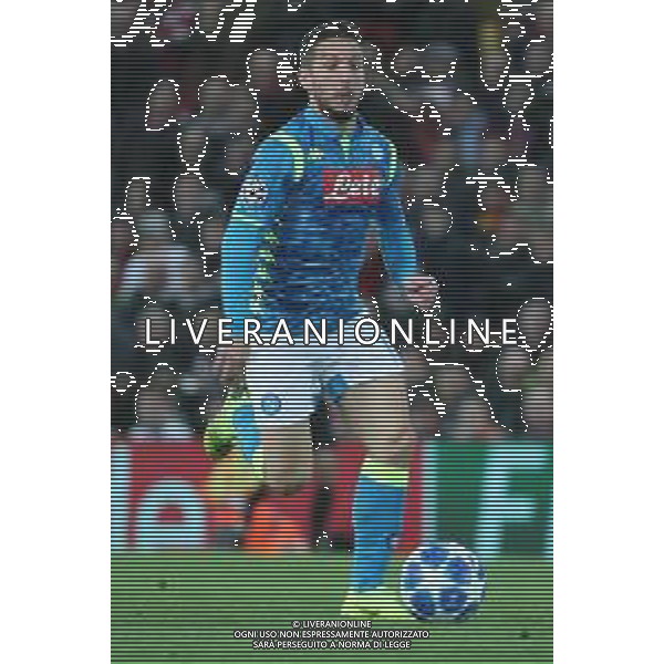 11-12-2018 LIVERPOOL NAPOLI CHAMPIONS LEGUE NELLA FOTO: DRIES MERTENS FOTO MOSCA, AG.LIVERANI