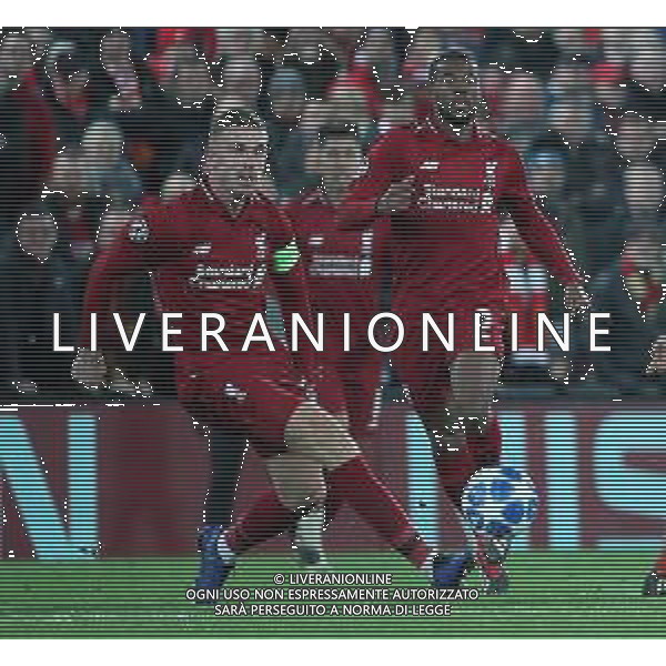 11-12-2018 LIVERPOOL NAPOLI CHAMPIONS LEGUE NELLA FOTO: JORDAN HENDERSON, GEORGINIO WIJNALDUM FOTO MOSCA, AG.LIVERANI