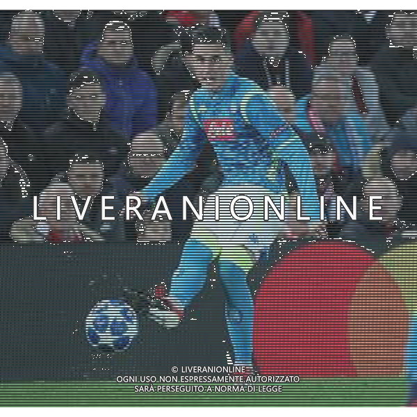 11-12-2018 LIVERPOOL NAPOLI CHAMPIONS LEGUE NELLA FOTO: JOSE\'CALLEJON FOTO MOSCA, AG.LIVERANI