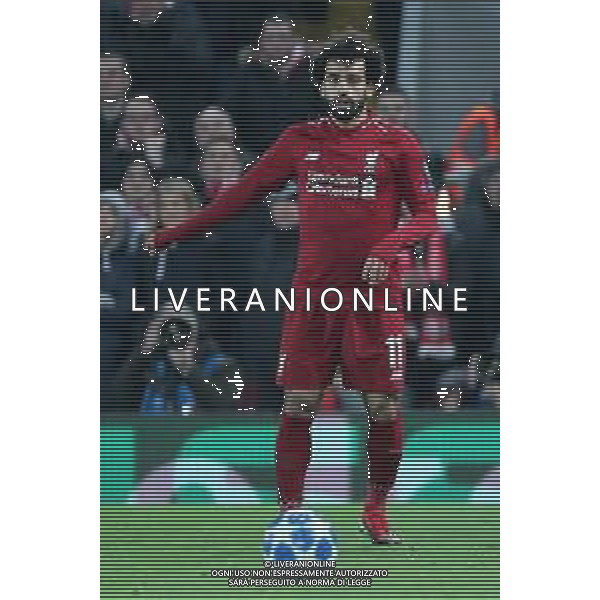 11-12-2018 LIVERPOOL NAPOLI CHAMPIONS LEGUE NELLA FOTO: MOHAMED SALAH FOTO MOSCA, AG.LIVERANI