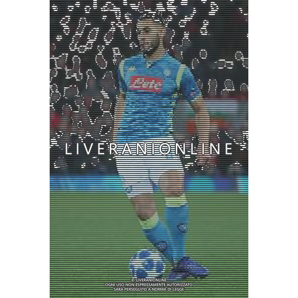11-12-2018 LIVERPOOL NAPOLI CHAMPIONS LEGUE NELLA FOTO: FAOUZI GHOULAM FOTO MOSCA, AG.LIVERANI
