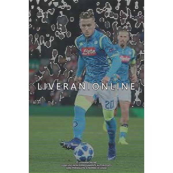 11-12-2018 LIVERPOOL NAPOLI CHAMPIONS LEGUE NELLA FOTO: PIOTR ZIELINSKI FOTO MOSCA, AG.LIVERANI