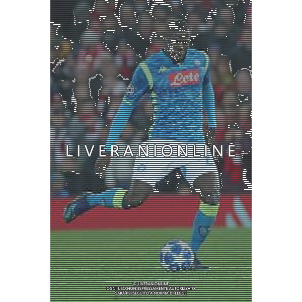 11-12-2018 LIVERPOOL NAPOLI CHAMPIONS LEGUE NELLA FOTO: KALIDOU KOULIBALY FOTO MOSCA, AG.LIVERANI