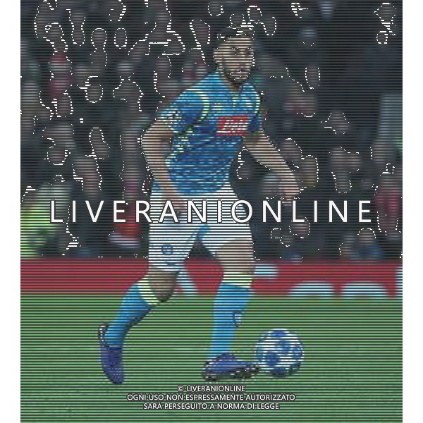 11-12-2018 LIVERPOOL NAPOLI CHAMPIONS LEGUE NELLA FOTO: FAOUZI GHOULAM FOTO MOSCA, AG.LIVERANI