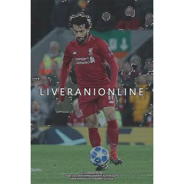11-12-2018 LIVERPOOL NAPOLI CHAMPIONS LEGUE NELLA FOTO: MOHAMED SALAH FOTO MOSCA, AG.LIVERANI