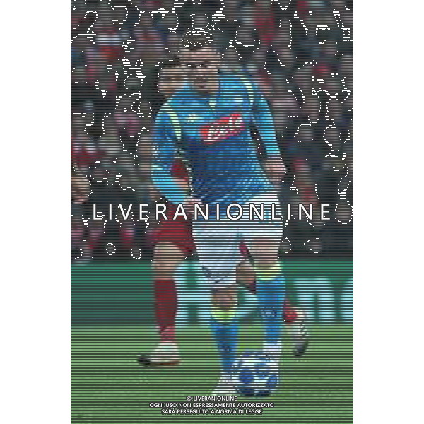 11-12-2018 LIVERPOOL NAPOLI CHAMPIONS LEGUE NELLA FOTO: ARKADIUSZ MILIK FOTO MOSCA, AG.LIVERANI