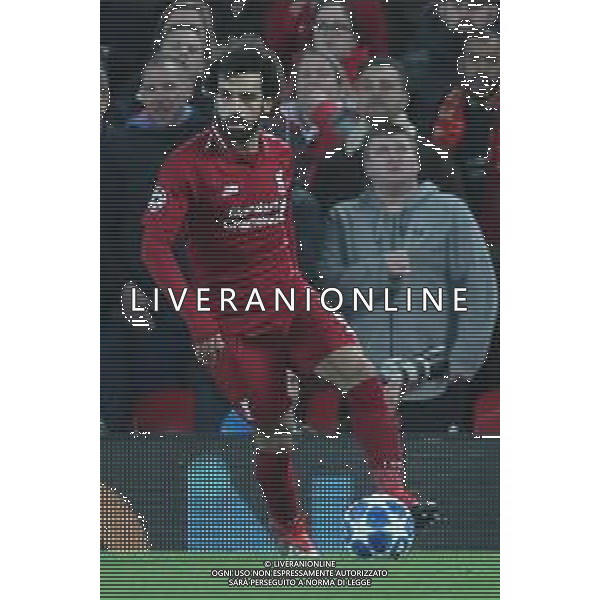 11-12-2018 LIVERPOOL NAPOLI CHAMPIONS LEGUE NELLA FOTO: MOHAMED SALAH FOTO MOSCA, AG.LIVERANI