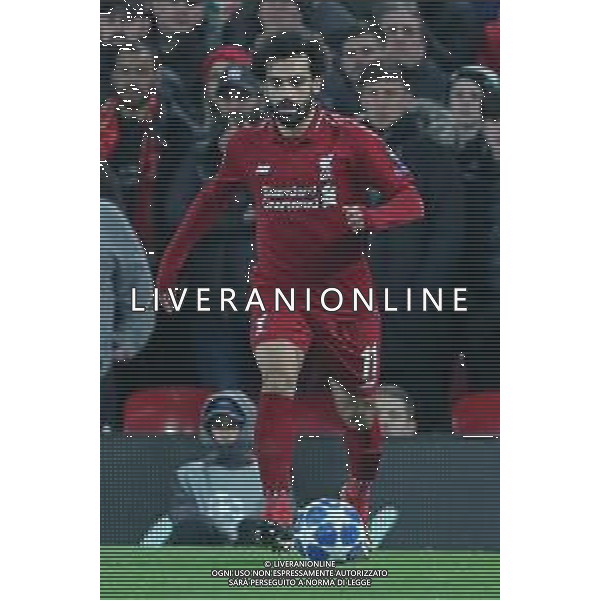 11-12-2018 LIVERPOOL NAPOLI CHAMPIONS LEGUE NELLA FOTO: MOHAMED SALAH FOTO MOSCA, AG.LIVERANI