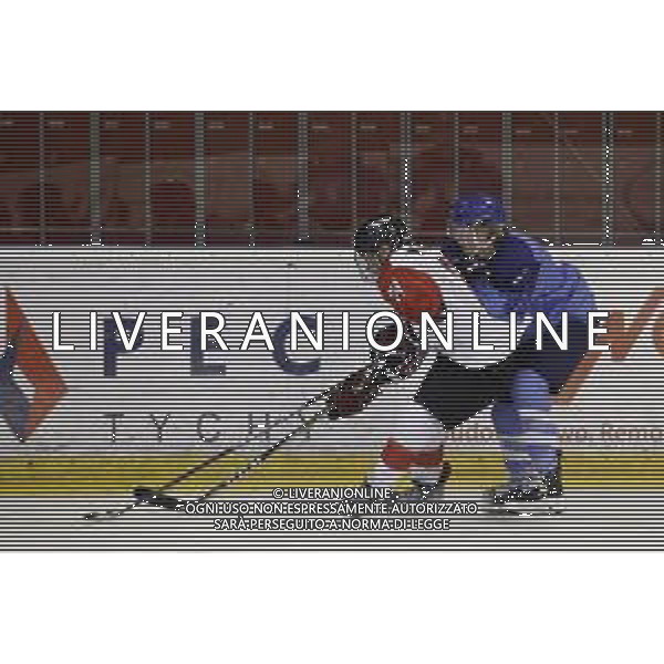 TYCHY 14.12.2018 SPORT HOKEJ NA LODZIE MISTRZOSTWA SWIATA U20 DYWIZJI 1B ICE HOCKEY U20 WORLD CHAMPIONSHIP DIVISION I - GROUP B WLOCHY - JAPONIA ITALY - JAPAN NZ. KEITARO YASUDA (JPN) FOT. MICHAL CHWIEDUK / FOKUSMEDIA/NEWSPIX.PL --- Newspix.pl *** Local Caption *** www.newspix.pl mail us: info@newspix.pl call us: 0048 022 23 22 222 --- Polish Picture Agency by Ringier Axel Springer Poland/ AGENZIA ALDO LIVERANI SAS - ITALY ONLY EDITORIAL USE ONLY