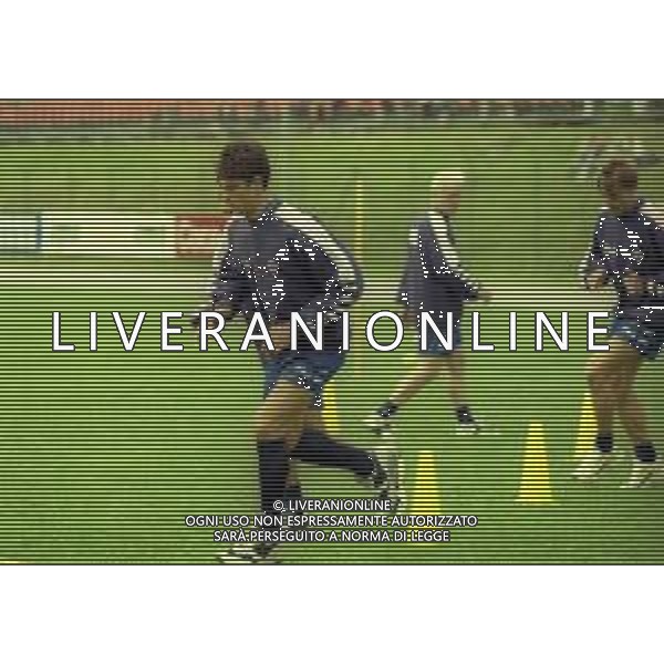 1999-2000 BORMIO-RITO ESTIVO FIORENTINA CALCIO NELLA FOTO ALLENAMENTO FIORENTINA AG ALDO LIVERANI SAS