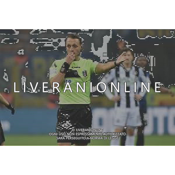 Milano 15-12-2018 Stadio Giuseppe Meazza - San Siro Campionato Serie A TIM - 16° giornata Inter vs Udinese nella foto l\'arbitro Rosario Abisso foto Roberto Garavaglia - ag. Aldo Liverani sas/ AGENZIA ALDO LIVERANI SAS