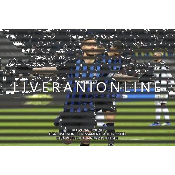 Milano 15-12-2018 Stadio Giuseppe Meazza - San Siro Campionato Serie A TIM - 16° giornata Inter vs Udinese nella foto esultanza dopo il gol su rigore di Mauro Icardi del 1 a 0 foto Roberto Garavaglia - ag. Aldo Liverani sas/ AGENZIA ALDO LIVERANI SAS