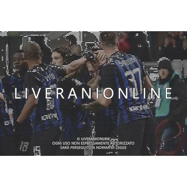 Milano 15-12-2018 Stadio Giuseppe Meazza - San Siro Campionato Serie A TIM - 16° giornata Inter vs Udinese nella foto esultanza dopo il gol su rigore di Mauro Icardi del 1 a 0 foto Roberto Garavaglia - ag. Aldo Liverani sas/ AGENZIA ALDO LIVERANI SAS