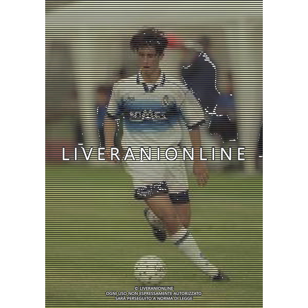 1997-1998 AMICHEVOLE ESTIVA ATALANTA CALCIO NELLA FOTO FILIPPO CAROBBIO AG ALDO LIVERANI SAS