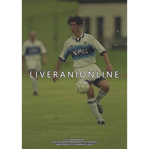 1997-1998 AMICHEVOLE ESTIVA ATALANTA CALCIO NELLA FOTO FILIPPPO CAROBBIO AG ALDO LIVERANI SAS
