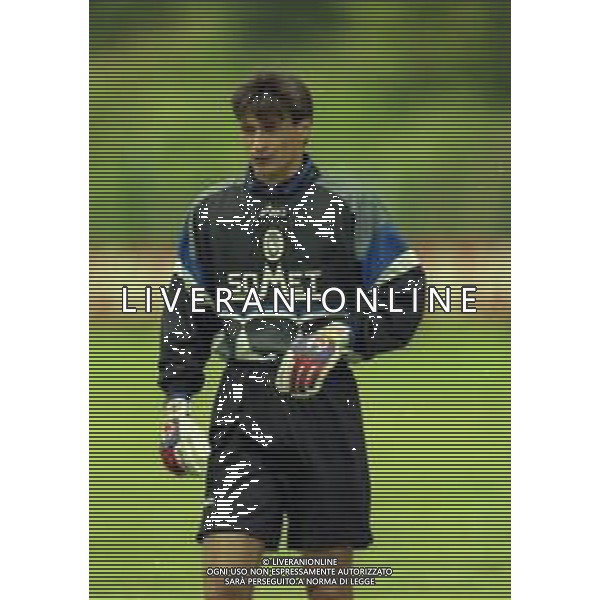 1997-1998 AMICHEVOLE ESTIVA ATALANTA CALCIO NELLA FOTO DAVIDE PINATO AG ALDO LIVERANI SAS