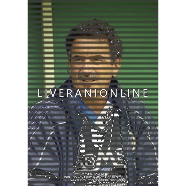 1997-1998 AMICHEVOLE ESTIVA ATALANTA CALCIO NELLA FOTO EMILIANO MONDONICO ALLENATORE ATALANTA AG ALDO LIVERANI SAS