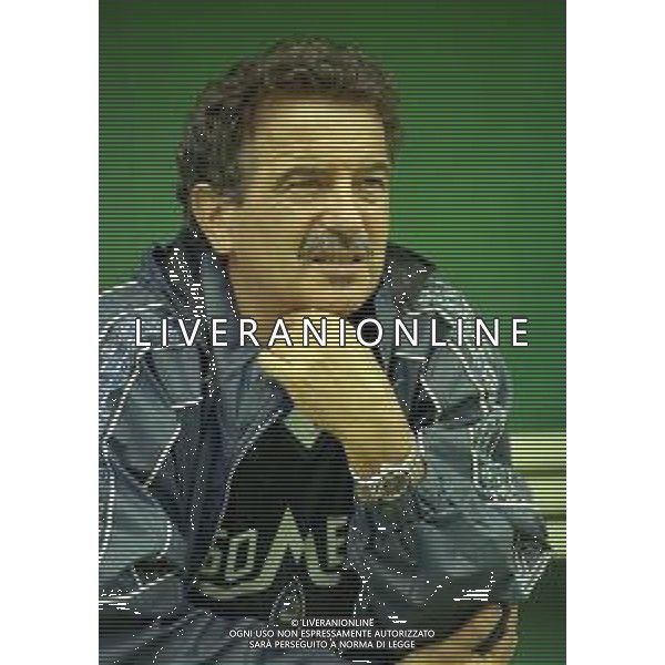 1997-1998 AMICHEVOLE ESTIVA ATALANTA CALCIO NELLA FOTO EMILIANO MONDONICO ALLENATORE ATALANTA AG ALDO LIVERANI SAS