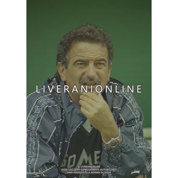 1997-1998 AMICHEVOLE ESTIVA ATALANTA CALCIO NELLA FOTO EMILIANO MONDONICO ALLENATORE ATALANTA AG ALDO LIVERANI SAS