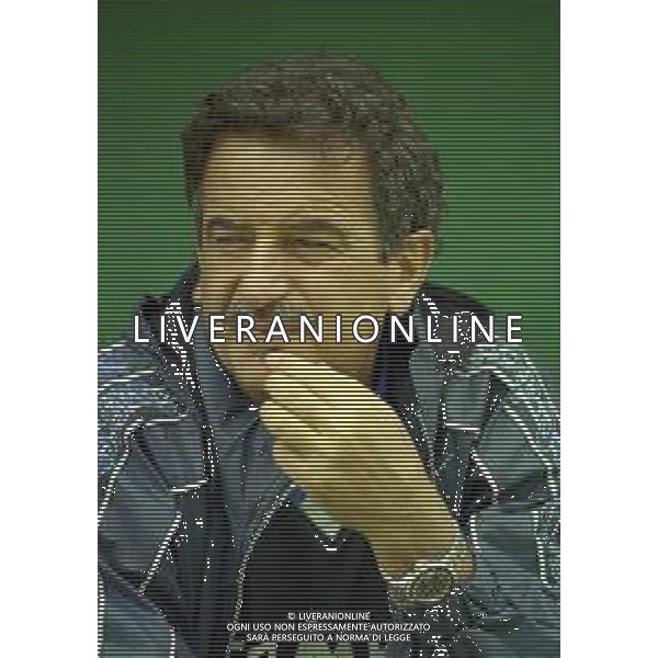 1997-1998 AMICHEVOLE ESTIVA ATALANTA CALCIO NELLA FOTO EMILIANO MONDONICO ALLENATORE ATALANTA AG ALDO LIVERANI SAS