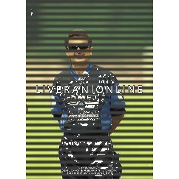 1997-1998 AMICHEVOLE ESTIVA ATALANTA CALCIO NELLA FOTO EMILIANO MONDONICO AG ALDO LIVERANI SAS