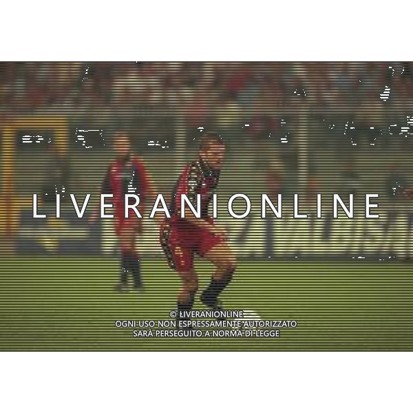 24-09-1999 GENOVA-CAMPIONATO DI CALCIO SERIE B GENOA SALERNITANA 3-0 NELLA FOTO DAMIANO MOSCARDI AG ALDO LIVERANI SAS