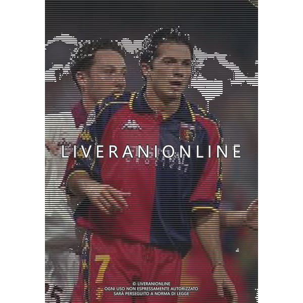 24-09-1999 GENOVA-CAMPIONATO DI CALCIO SERIE B GENOA SALERNITANA 3-0 NELLA FOTO MARCO CARPARELLI AG ALDO LIVERANI SAS