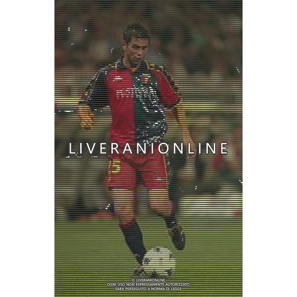 24-09-1999 GENOVA-CAMPIONATO DI CALCIO SERIE B GENOA SALERNITANA 3-0 NELLA FOTO MARCO MALAGO\' AG ALDO LIVERANI SAS