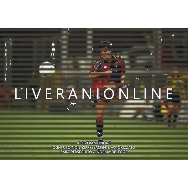 24-09-1999 GENOVA-CAMPIONATO DI CALCIO SERIE B GENOA SALERNITANA 3-0 NELLA FOTO CARLO SASSARINI AG ALDO LIVERANI SAS