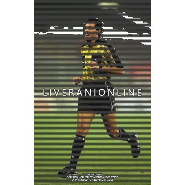 24-09-1999 GENOVA-CAMPIONATO DI CALCIO SERIE B GENOA SALERNITANA 3-0 NELLA FOTO ARBITRO STEFANO CASSARA\' AG ALDO LIVERANI SAS