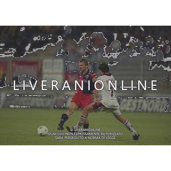 24-09-1999 GENOVA-CAMPIONATO DI CALCIO SERIE B GENOA SALERNITANA 3-0 NELLA FOTO DAMIANO MOSCARDI AG ALDO LIVERANI SAS