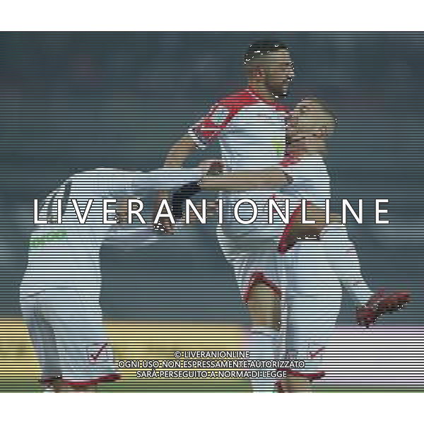 Campionato di Calcio Serie B BKT 2018/2019 16a Giornata Carpi (MO) - 16.12.2018 Carpi-Salernitana Nella Foto:concas esulta /Ph.Vitez-Ag. Aldo Liverani