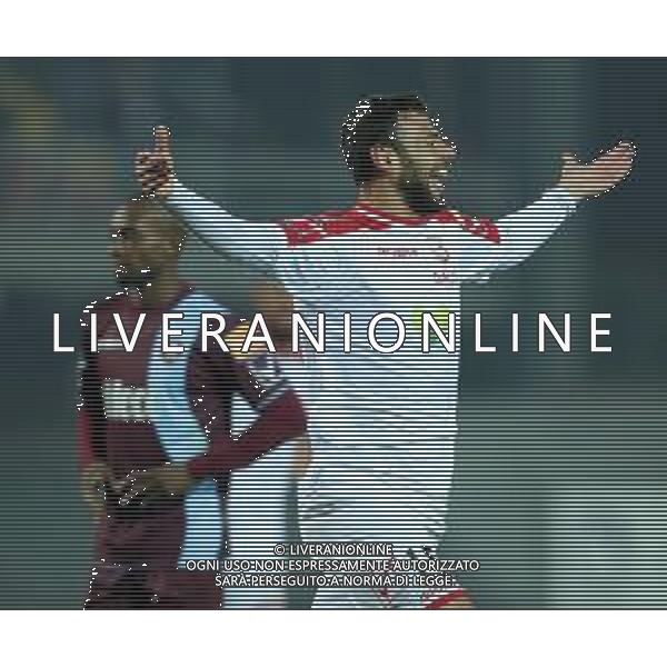 Campionato di Calcio Serie B BKT 2018/2019 16a Giornata Carpi (MO) - 16.12.2018 Carpi-Salernitana Nella Foto:vano esulta /Ph.Vitez-Ag. Aldo Liverani