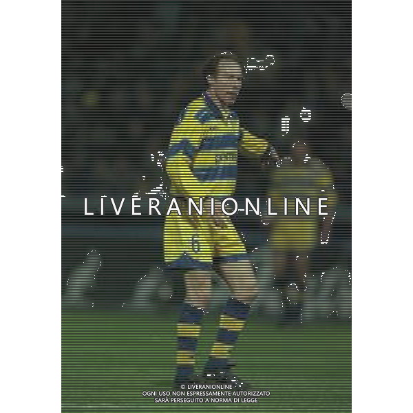 16-03-1999 PARMA COPPA UEFA PARMA BORDEAUX 6-0 NELLA FOTO NESTOR SENSINI AG ALDO LIVERANI SAS