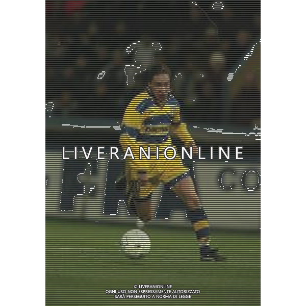 16-03-1999 PARMA COPPA UEFA PARMA BORDEAUX 6-0 NELLA FOTO ENRICO CHIESA AG ALDO LIVERANI SAS