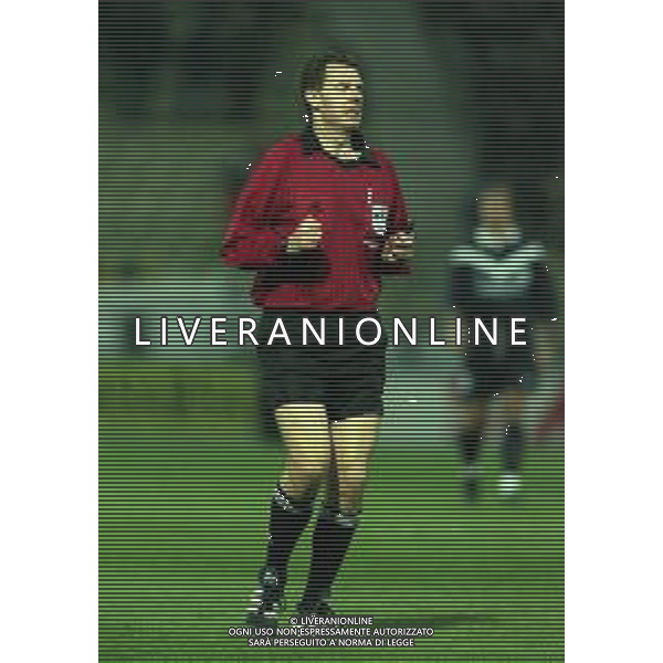 16-03-1999 PARMA COPPA UEFA PARMA BORDEAUX 6-0 NELLA FOTO ARBITRO PEDERSEN AG ALDO LIVERANI SAS