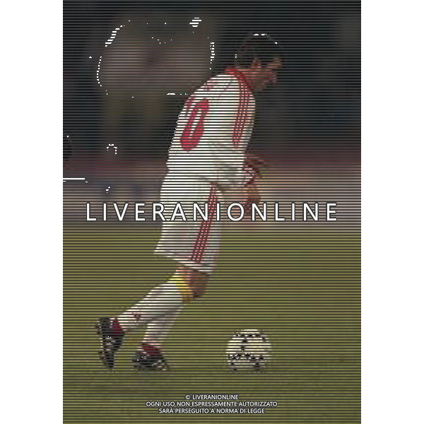 23-11-1999 BOLOGNA- COPPA UEFA BOLOGNA GALATASARAY 1-1 NELLA FOTO Gheorghe Hagi AG ALDO LIVERANI SAS