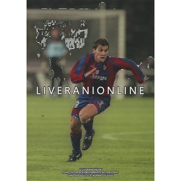 23-11-1999 BOLOGNA- COPPA UEFA BOLOGNA GALATASARAY 1-1 NELLA FOTO NICOLA VENTOLA AG ALDO LIVERANI SAS
