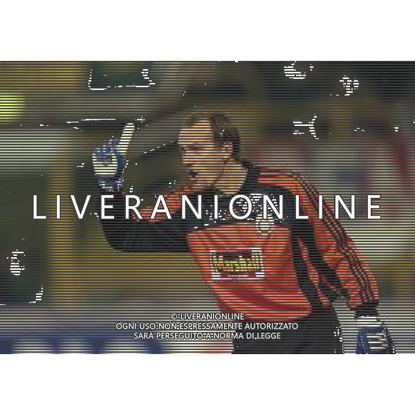 23-11-1999 BOLOGNA- COPPA UEFA BOLOGNA GALATASARAY 1-1 NELLA FOTO CLAUDIO TAFFAREL AG ALDO LIVERANI SAS