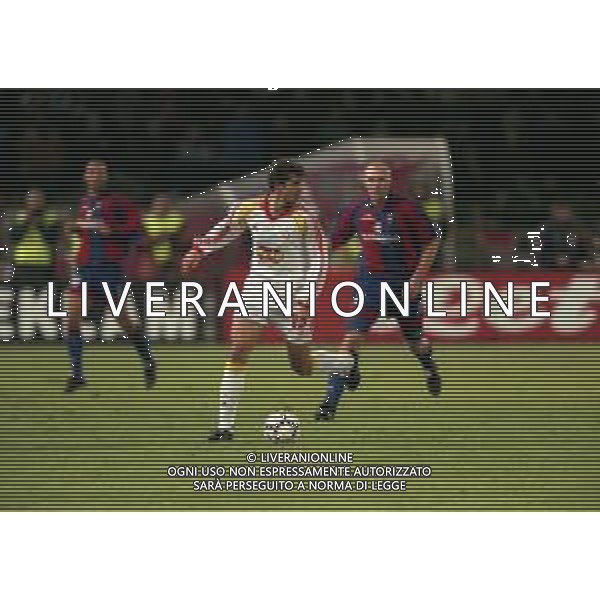 23-11-1999 BOLOGNA- COPPA UEFA BOLOGNA GALATASARAY 1-1 NELLA FOTO HAKAN SUKUR AG ALDO LIVERANI SAS