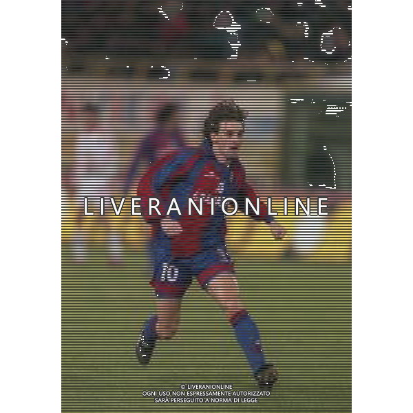 23-11-1999 BOLOGNA- COPPA UEFA BOLOGNA GALATASARAY 1-1 NELLA FOTO GIUSEPPE SIGNORI AG ALDO LIVERANI SAS
